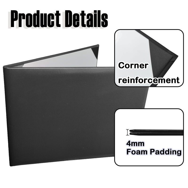 Happy Secret Diploma Cover 8.5"x 11" Diploma Holder Graduation Certificate Holders Certificate Covers Smooth Leather ï¼ˆForest Green) - Image 4